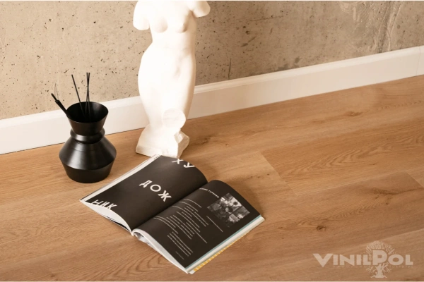 Клеевая кварцвиниловая плитка Vinilpol Glue 7898 EIR Дуб Верона